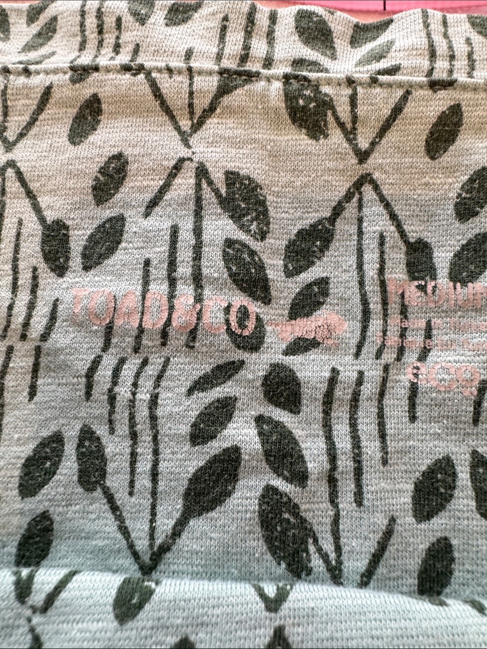 Toad&Co Tencel Organic Cotton Printed A-Line Skirt Medium 30” Waist - Picture 2 of 6